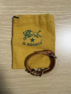 IL BISONTE レザーブレスレット