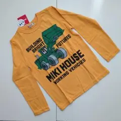 【新品】ミキハウス ロンT 長袖 130cm 子供 キッズ