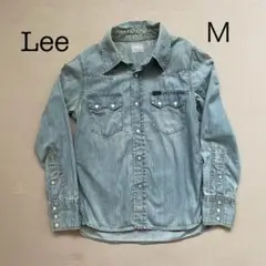 Lee デニムシャツ Mサイズ ライトブルー