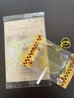 ◆サンリオ ポムポムプリン カード＆キャンディチャーム◆