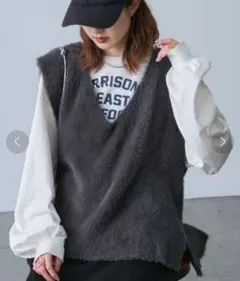 CIAOPANIC TYPY【2WAY】エコファー紐付きベスト