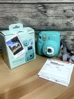 FUJIFILM 富士フィルム「instax mini 8+」 ミント 美品