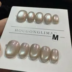 【セツ】マグネット　ネイルチップ　付け爪(A1398)