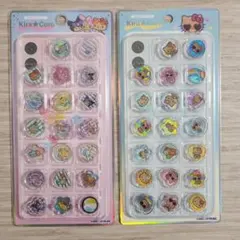 Kira★Coro キラコロ　おはじきシール サンリオ　キティ　日焼け　2点