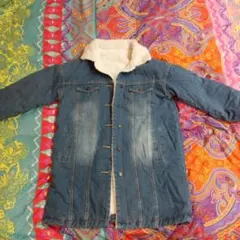 [新品未使用品] デニムボアジャケット　Ｌサイズ