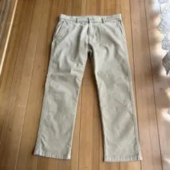 ベージュ スラックス ウエスト85cm