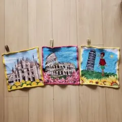 フェイラー ハンカチ イタリアシリーズ3枚セット