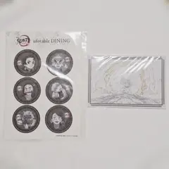 鬼滅の刃 ufotable dining お楽しみくじ ポスカセット ステッカー