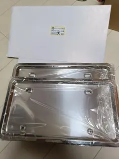 ステンレスライセンスホルダー いすゞ純正大型車用 - メルカリ