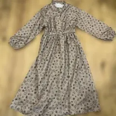 ehkä söpö ベージュ系 ロングワンピース F