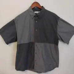 UNIQLO JWAシャンブレーオーバーサイズワークシャツ（半袖）L