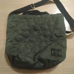 ikka オリーブグリーン ショルダーバッグ