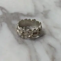 Hawaiian 925 Silver Hibiscus Ring Sz10のサムネイル