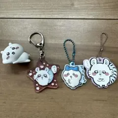 ちいかわ モモンガ ハチワレ キーホルダーセット ちいかわ　置物
