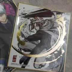 銀魂 神威 ミニ色紙 箔押し バフォメットver.銀時セット　レア