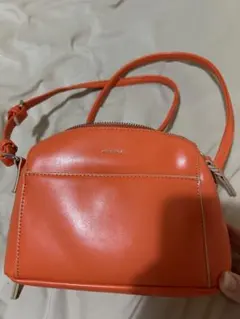 niko and.. オレンジ ショルダーバッグ