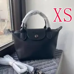 ロンシャン ル プリアージュ キュイール XS 3way ブラック 黒 ロンシャン ル プリアージュ キュイール レザー 2WAY