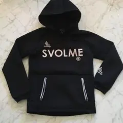SVOLME フード付きパーカー ブラックxs