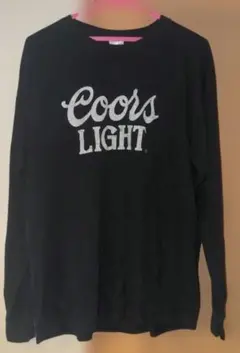 GILDAN Coors LIGHT 長袖Tシャツ ブラック Lのサムネイル