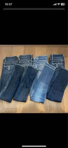 moussy デニム　４本セット