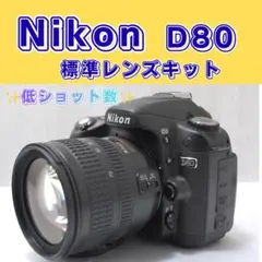 ✨低ショット数✨Nikon D80 標準レンズキット 初心者向け スマホ転送 ✨低ショット数✨Nikon D80 標準レンズキット 初心者向け スマホ転送