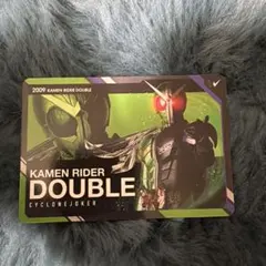 仮面ライダーダブル　スクラッチカードダス