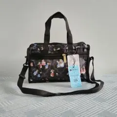 レスポートサック ブラック ピーターラビット トートバッグ ショルダーバッグ