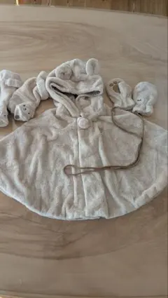 フード付きポンチョ セット