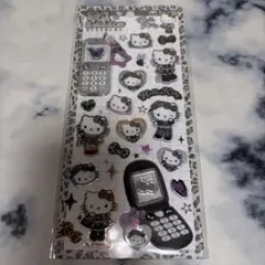 ま*ん様 平成はっぴーフォン ハローキティ ギャル シール ステッカー クラック
