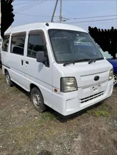 ☆スバル サンバー トランスポート 軽バン 車検R9/4 走りの5MT 配送に 