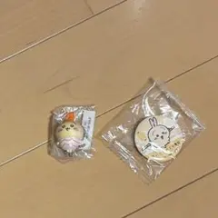 ちいかわ うさぎ くら寿司 缶バッジ キーホルダー