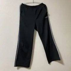 Kaeppa ブラックジャージパンツ