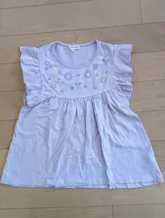any FAM　フリル袖　花柄　チュニック　140cm　女児