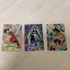 SDVP-020 孫悟空　SDVP-021 ベジータ　SDVP-022バーダック