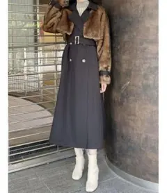 ファーベルテットロングコート