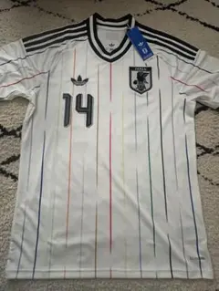 【新品未使用】日本代表アウェイ　伊藤純也　#14 Mレプリカユニフォーム XL 日本代表 2026 アウェイユニフォーム 伊東純也14 - メルカリ