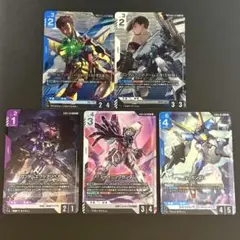 ガンダムカード νガンダム LR＋ LR RX93 Rアムロ・レイ 4枚セット
