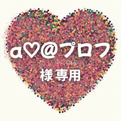 a♡@プロフ 様　専用ページ