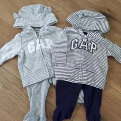 GAP フード付き薄手パーカーセット
