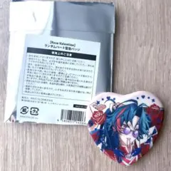 バレンタイン 缶バッジ Rose Valentine 魁星