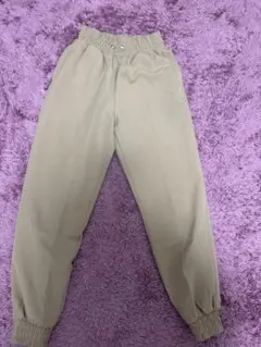 ZARA ベージュ ジョガーパンツ EU XS