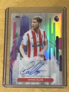 Topps Nathan Collins 친필 사인 카드