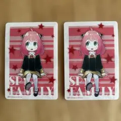 SPY×FAMILY アーニャ ステッカー 2枚セット