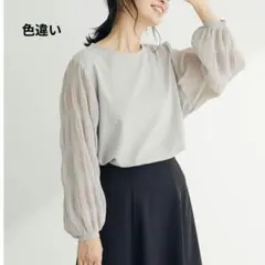 그린파크스 긴소매 컷소우 화이트 얇은 가을