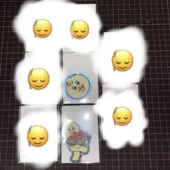 んぽちゃむ　きみまろ　キラキラステッカー　ノーマル