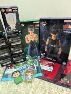 幽遊白書一番くじ 暗黒武術会 A賞 幽助 C賞 飛影SOFVIC【まとめ売り】