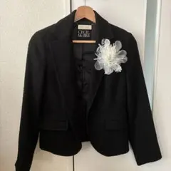 CECIL McBEE ブラックショートジャケット