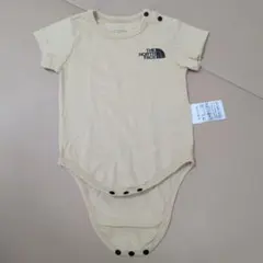 THE NORTH FACE ベージュ ベビーロンパース 70