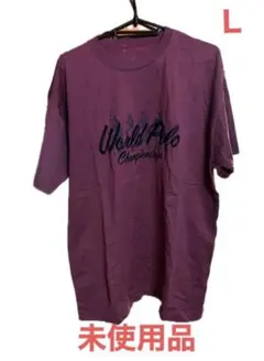 World Polo Championships Tシャツ Lサイズ 紫