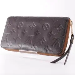 ルイヴィトン ポルトフォイユ ジッピーウォレット モノグラム アンプラント 黒系